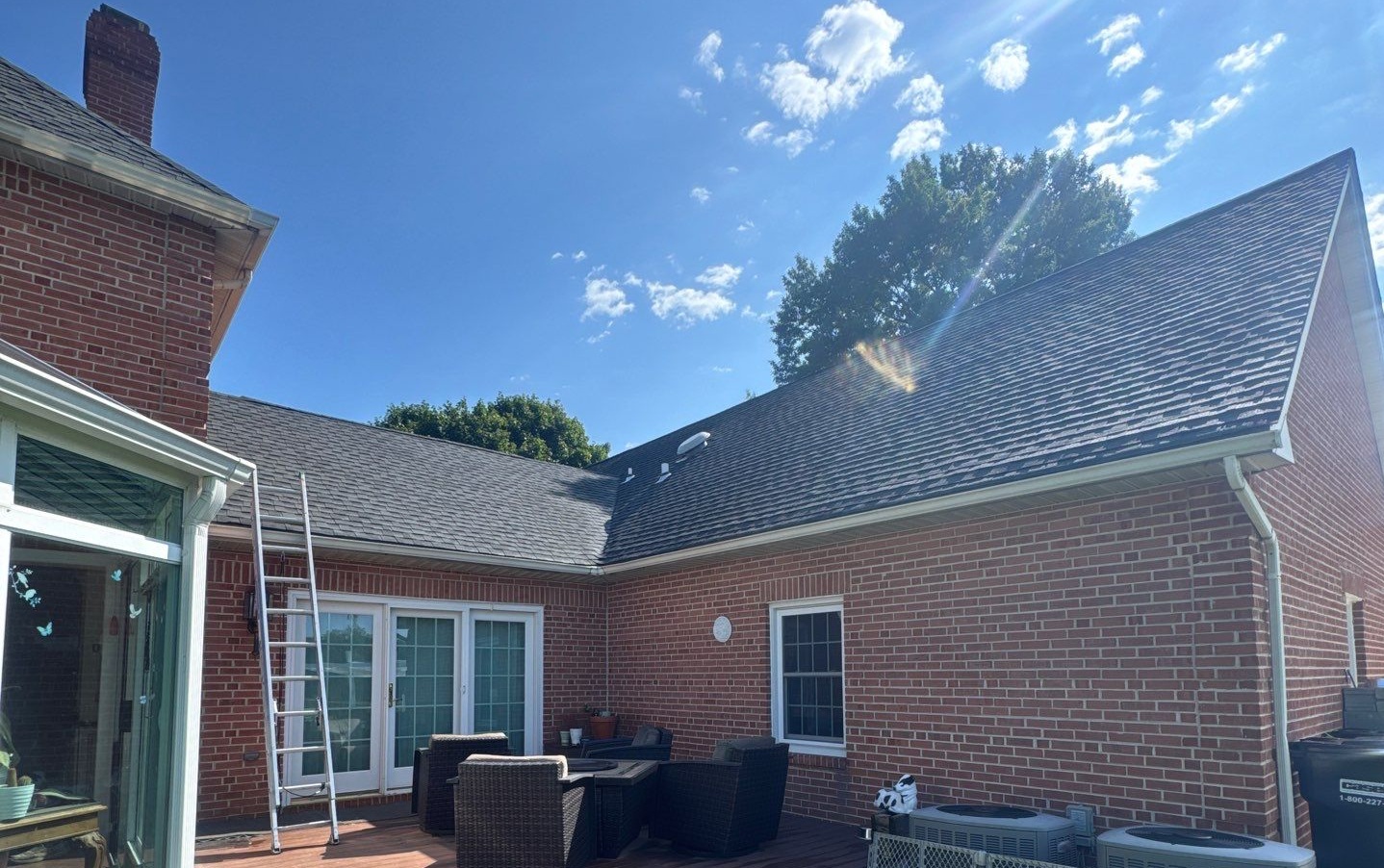 Older historic brick facade home in New Castle County DE