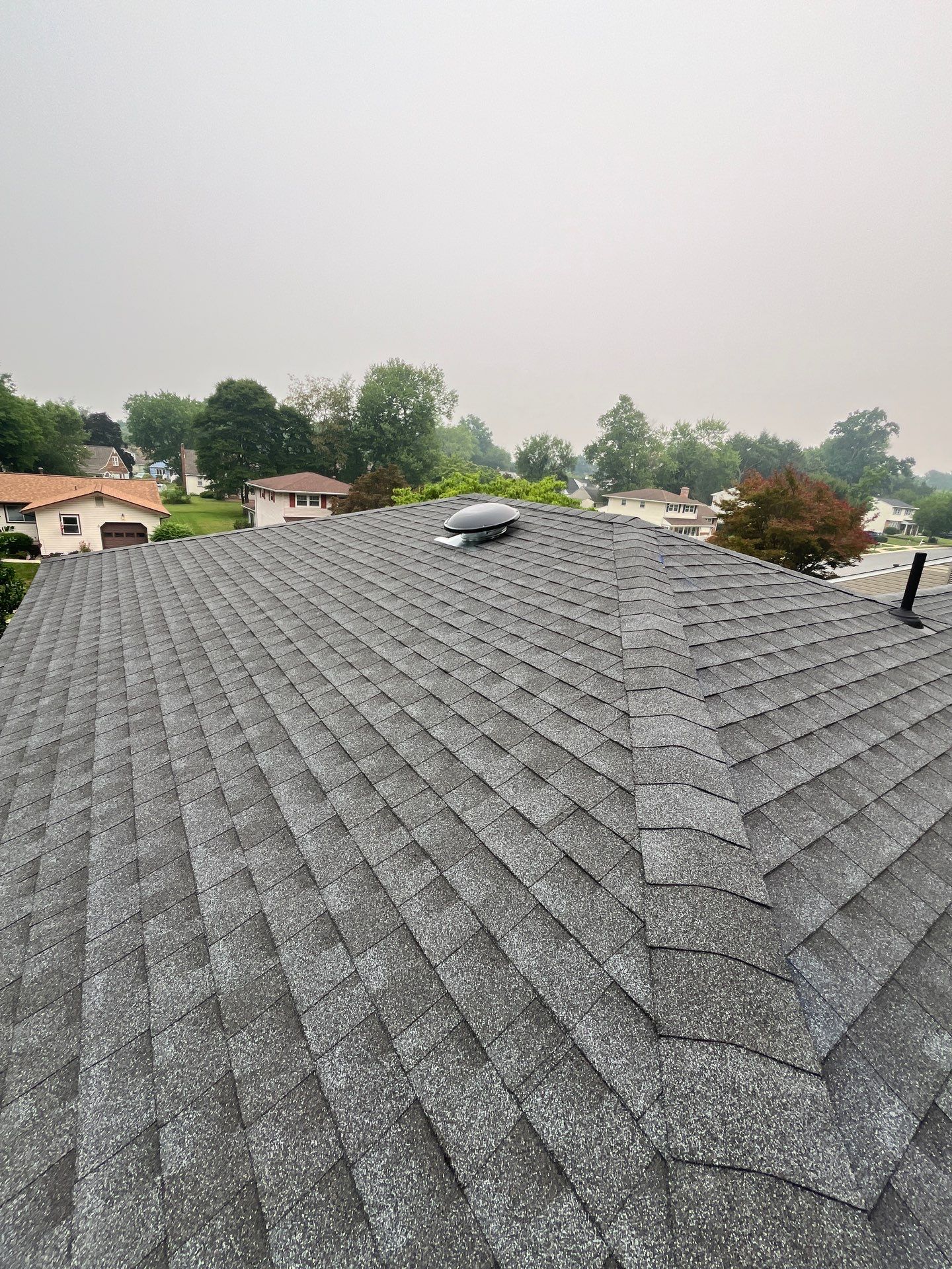 New shingle roof installed by Paddys in Newark