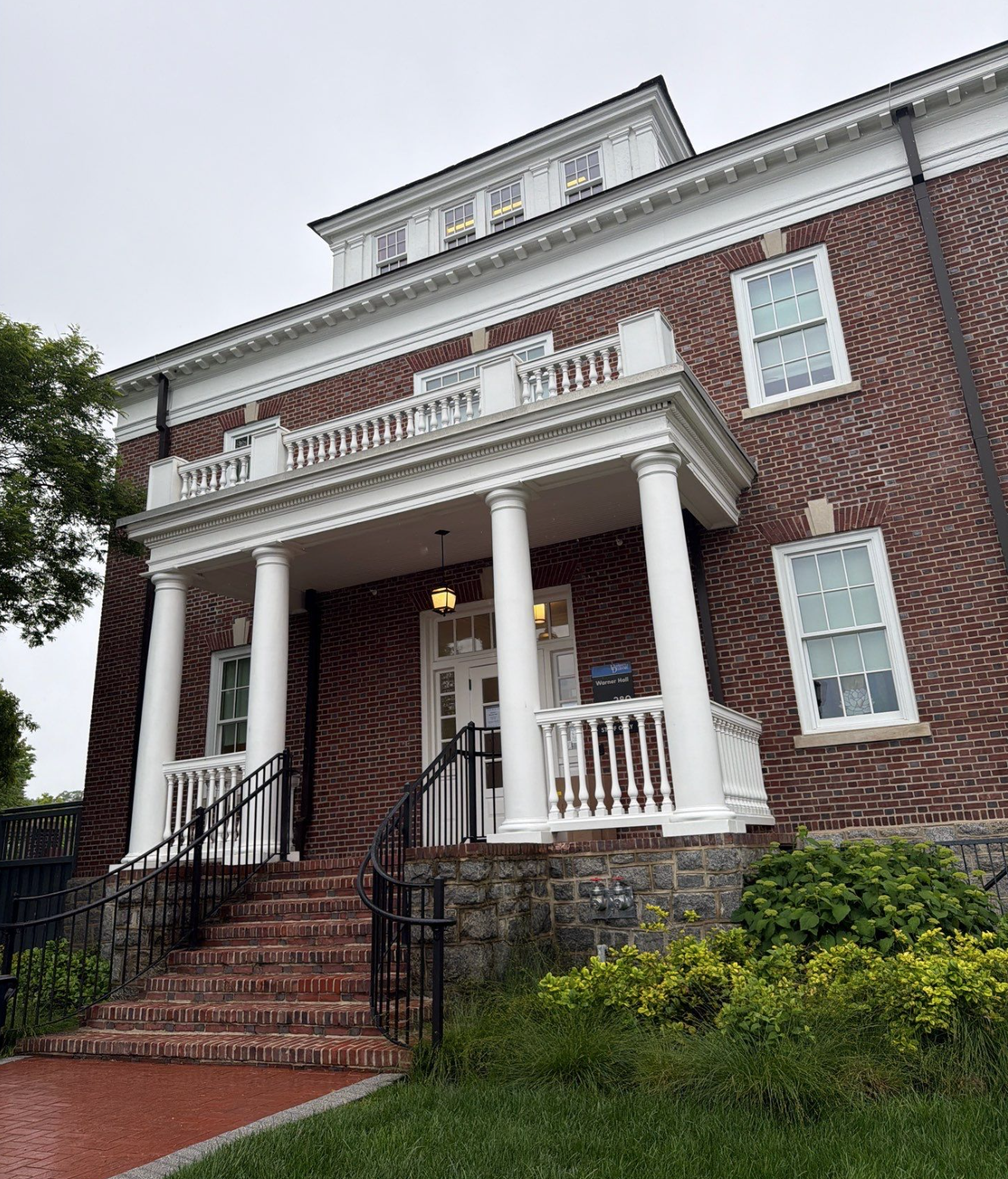 Laurel Hall at University of Delaware after paint job by Paddys